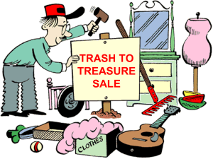 Trash To Treasure Sale 2017 Cottage Grove United Church Of Christ